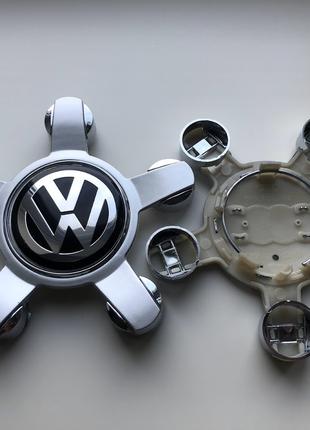 Ковпачки Заглушки з логотипом Volkswagen Фольксваген для дискі...