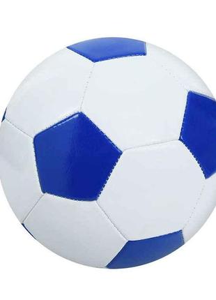 Мяч футбольний розмір 5 ПВХ вага 260-280г білий MS 4121 ТМ КИТАЙ