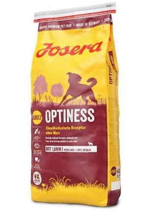 Сухий корм для дорослих собак Josera Optiness 12.5 кг (4032254...