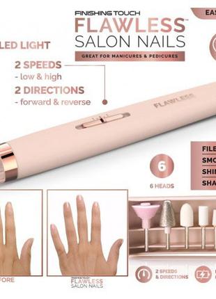 Фрезер для маникюра Flawless Salon Nails розовый / Фрезер для ...