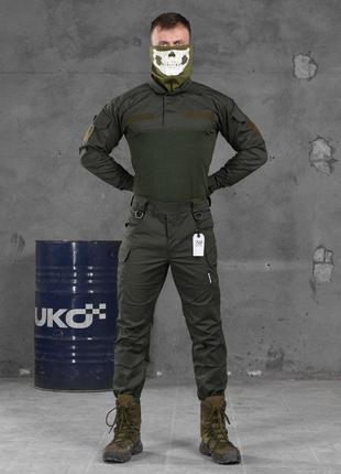Стрейчевий тактичний костюм 7.62 tactical Minnesota олива ВН1037