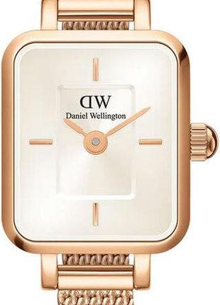 Часы Daniel Wellington Quadro Mini Melrose Rose Gold Champagne...