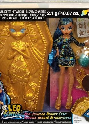 Кукла Монстер Хай Клео де Нил Золотой бьюти кейс Monster High ...