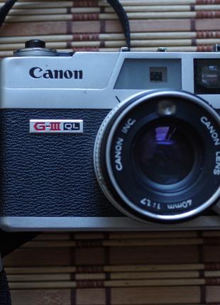 Фотоапарат Canon Canonet GIII QL17 40 mm 1.7
