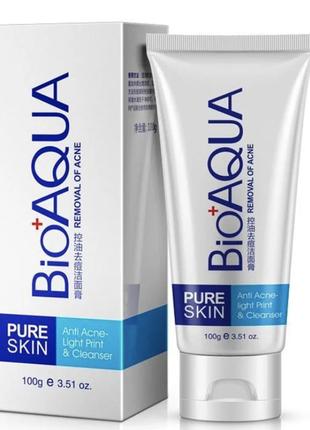 Пенка для умывания Bioaqua Pure Skin Anti-Acne для проблемной ...