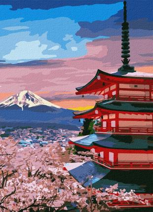 Картина по номерам "Любимая Япония" Идейка KHO2856 40х50 см