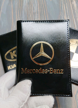 Обкладинка для автодокуменів з логотипом MERCEDES BENZ