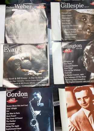 Музыкальные CD диски джаз jazz в MP3 формате заводские