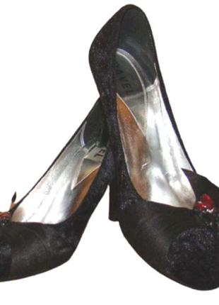 Туфли женские черные ravel