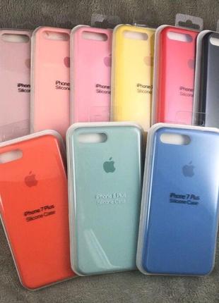 Чехол silicone case iPhone 6s/7/7+ 8/8+ x/xs/xr/11/12 pro Max