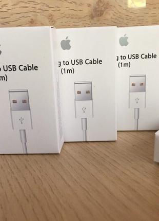 Кабель iPhone lightning usb зарядное 6 7 8 8+ X Xr XsMax 11 12...