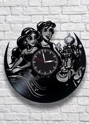 "алладин" - настенные часы из виниловых пластинок. уникальный ...