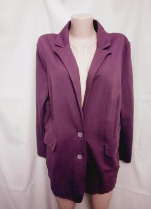 Распродажа!   стильный трикотажный пиджак. жакет  №1np