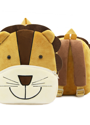 Детский рюкзак отличного качества лев мальчику или девочке