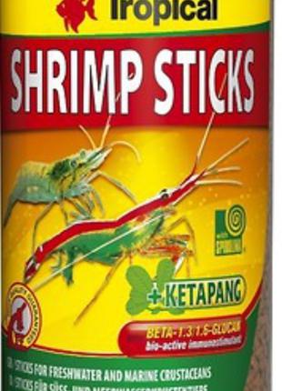 Корм для креветок и раков Tropical Shrimp sticks
