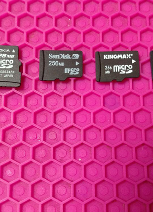 Карта памяти microSD 128 Mb / 256 Mb