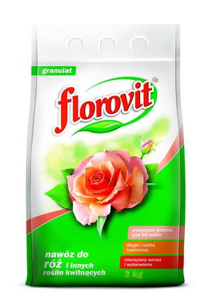 FLOROVIT Добриво для троянд 3кг. ФЛОРОВІТ