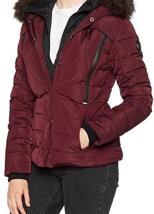 Superdry glacier biker pour femme плотная куртка осень-зима