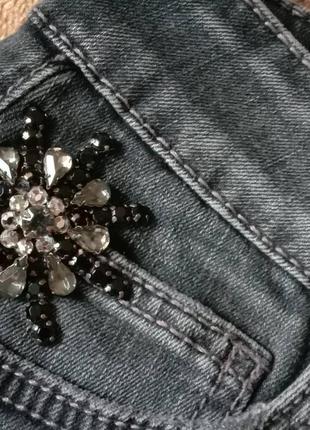 Liu jeans италия брендовые джинсовые шорты 26р