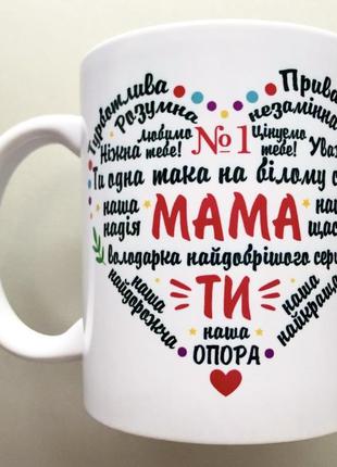 🎁подарунок чашка матусі / мамі на день народження