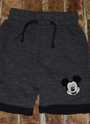 Шорты трикотажные с мики 1 год мальчику 12 - 18 мес disney