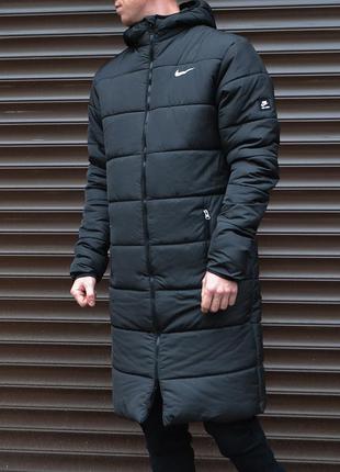 Куртка парку nike чоловіча зимова подовжена