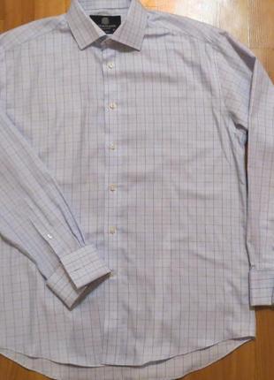 Мужская рубашка под запонки размер 54-56