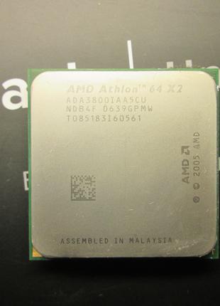 AMD Athlon 3800+, Socket AM2, 2.0Ghz/2000 МГц/L2 512 Кбx2, 64 x2