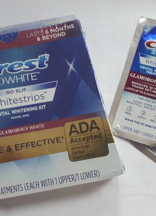 Отбеливающие полоски Crest 3D White Luxe Whitestrips Glamorous