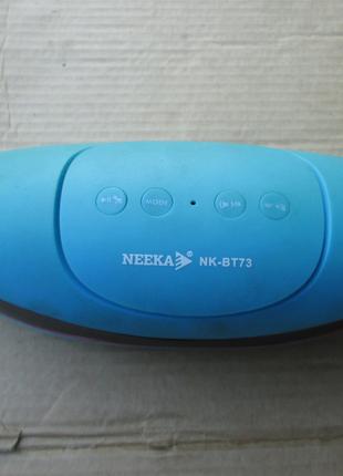Портативная bluetooth MP3 колонка NEEKA NK-BT73.