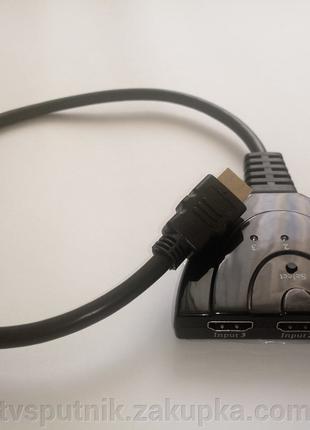 Коммутатор HDMI-сигналов Moojecal 3x1 1080P