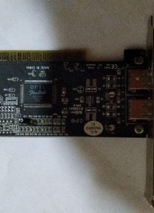 Контроллер PCI USBх2 шт. M-PCI-USBOPTI861-3.