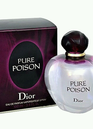 Christian Dior Pure Poison, женская парфюмированная вода 100 мл.