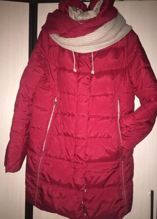 Зимова куртка пальто clasna на 46-48р.