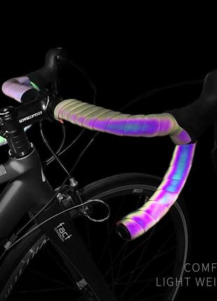 Обмотка руля CXWXC перламутровая светоотражающая велосипеда
