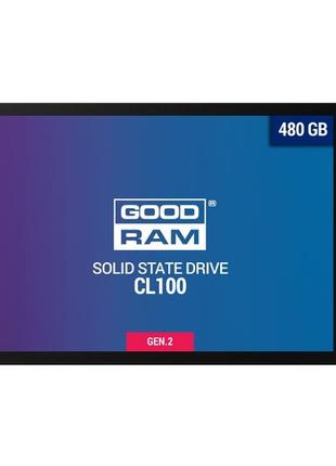 Накопитель SSD 480GB GOODRAM CL100 GEN.2 2.5" SATAIII TLC