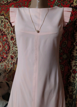 Платье персикового цвета 42 р-р