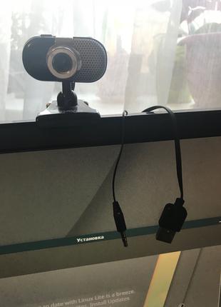 Веб камера для конференций с микрофоном