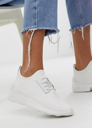 Кроссовки белые kendall + kylie,оригинал.