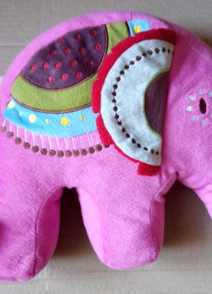 Іграшка - Подушка Рожевий слоник