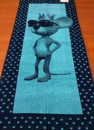 Мышка - царь махровое полотенце банное ТМ Речицкий текстиль