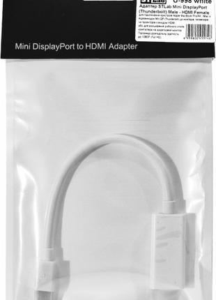 Кабель Адаптер Переходник Thunderbolt Mini DisplayPort to HDMi