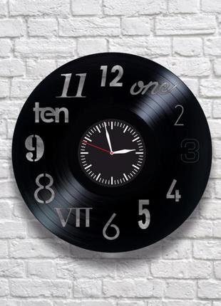 "дизайнерские часы" - настенные часы из виниловых пластинок. у...