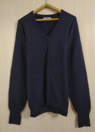Оригинальные шерстяной свитер peter scott made in scotland