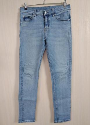 Оригинальные джинсы cheap monday tight stone wash blue