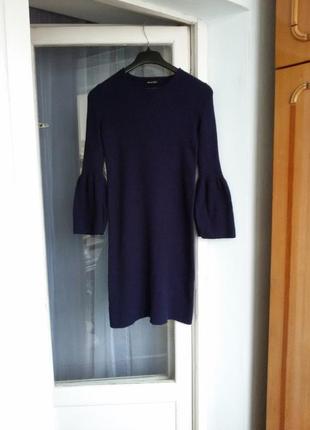 Шерстяное платье massimo dutti