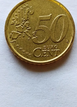 Продам монету 50 Euro Cent