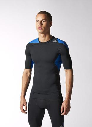 Футболка термо компрессионная спортивная adidas mens techfit c...