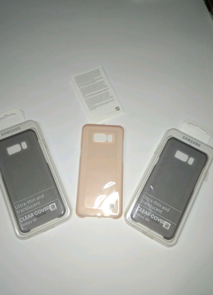 Знижка!!!Бампер Samsung Galaxy S8+ Clear cover