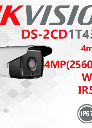 IP камера 4МП Hikvision DS-2CD1T43G0-I (4мм)